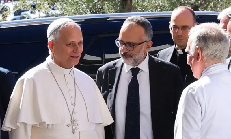 Pope Leo out of bed, progress 'normal', doctors say after lung operation