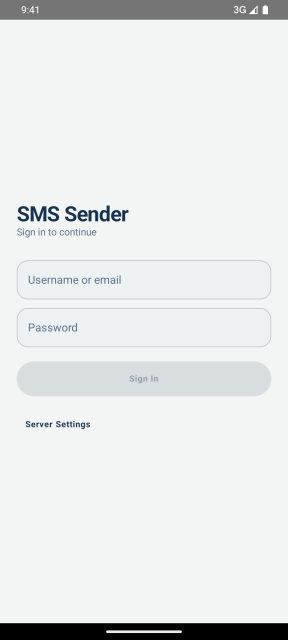 SMSSender کا اسکرین شاٹ 6